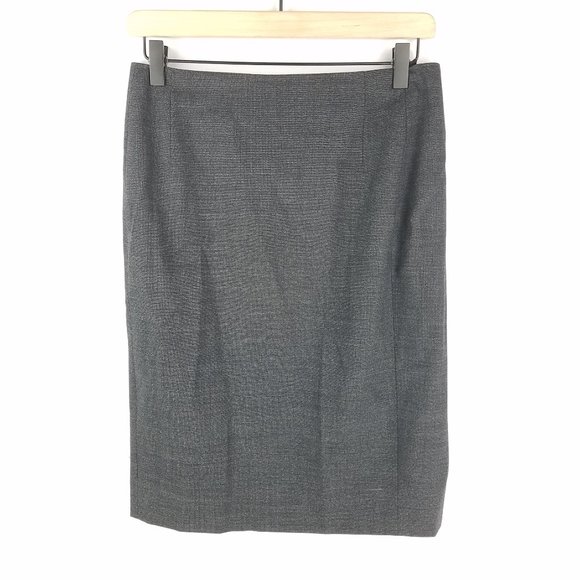 Akris Punto Dresses & Skirts - Akris Punto Gray Wool Pencil Skirt Size 6